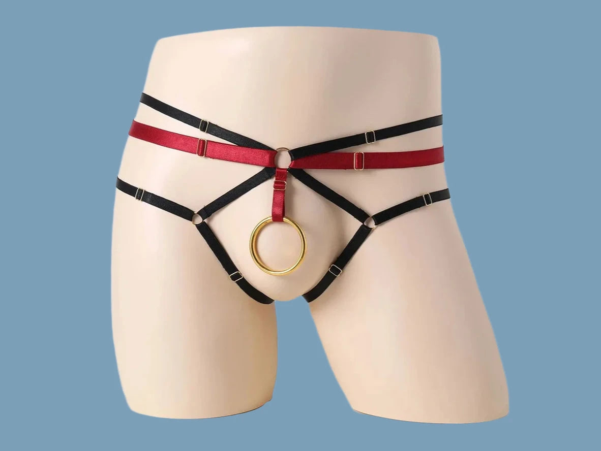 Gay G-Strings | CIOKICX Crotchless Lingerie G-Strings
