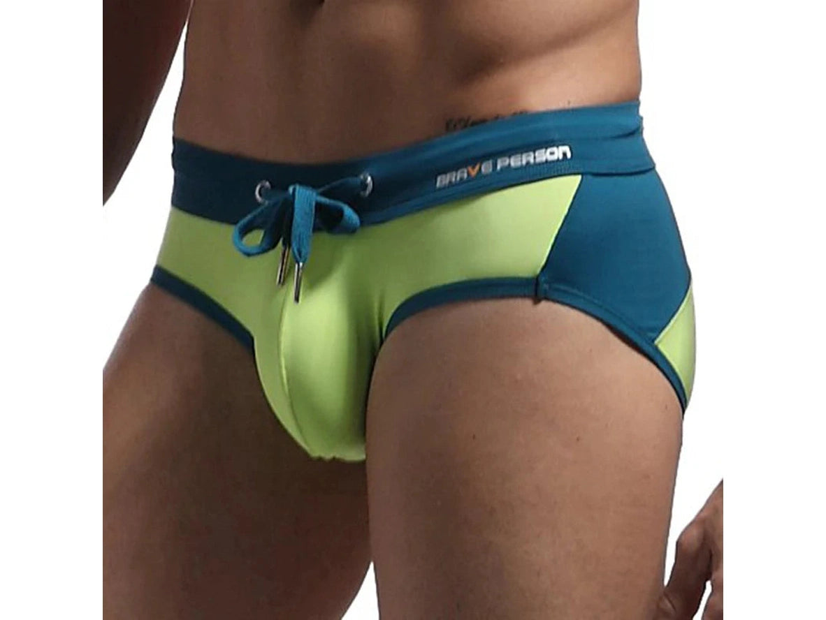 Gay Swim Briefs | BRAVE PERSON Water Sport Swim Briefs