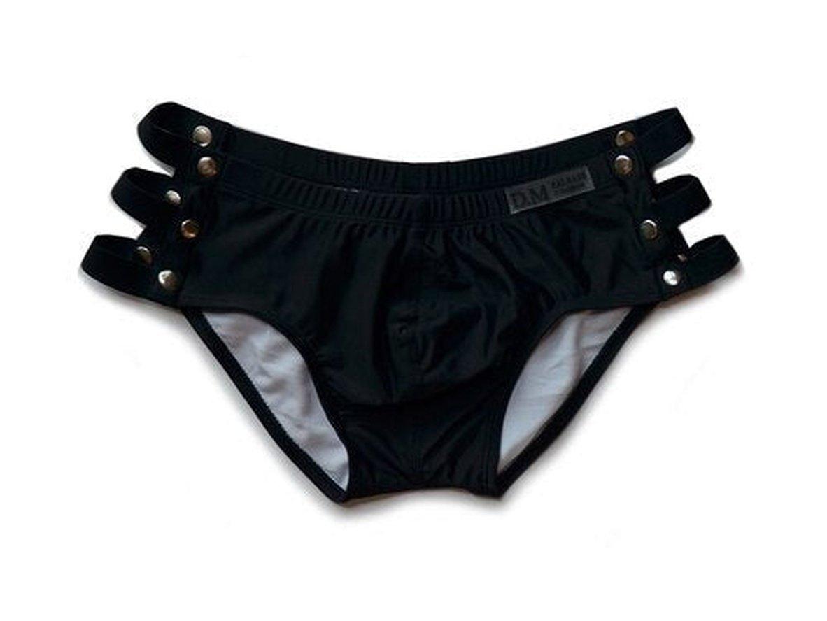 Gay Swim Trunks | D.M Swimming Low-Rise Swim Trunks