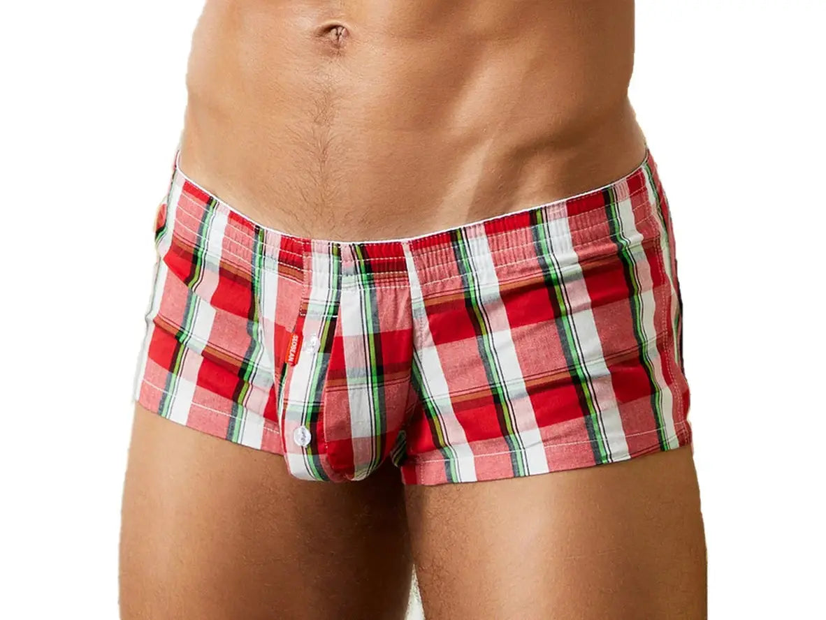 Seobean Mens Shorts With Built In Jockstrap – Queer In The World: The Shop