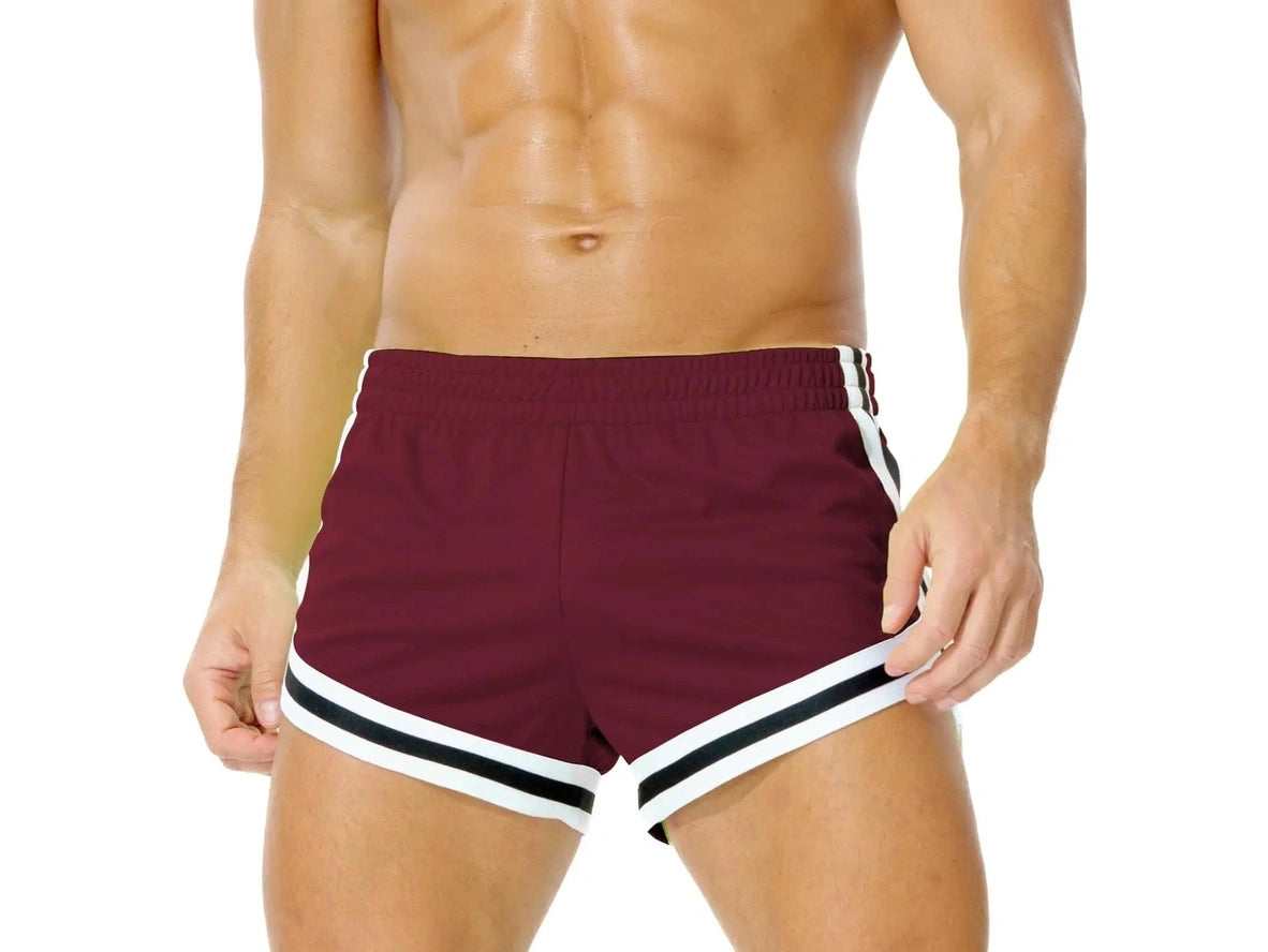 11-5-25 UNAVAILABLE - Gay Gym Shorts | AIMPACT Retro Mesh Running Shorts