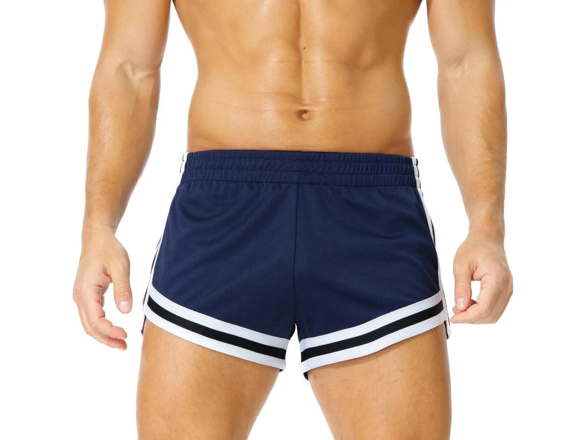 11-5-25 UNAVAILABLE - Gay Gym Shorts | AIMPACT Retro Mesh Running Shorts