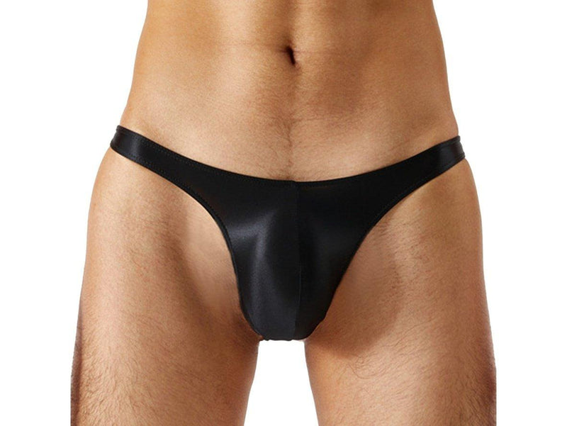 Aqua Lust - Glossy Gay Swim Thong