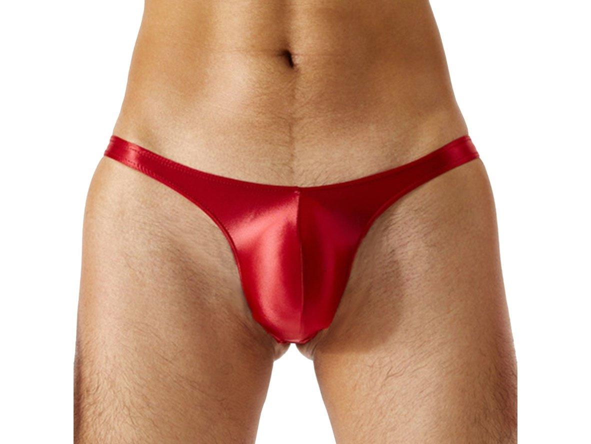 Aqua Lust -Glossy Gay Swim Thong