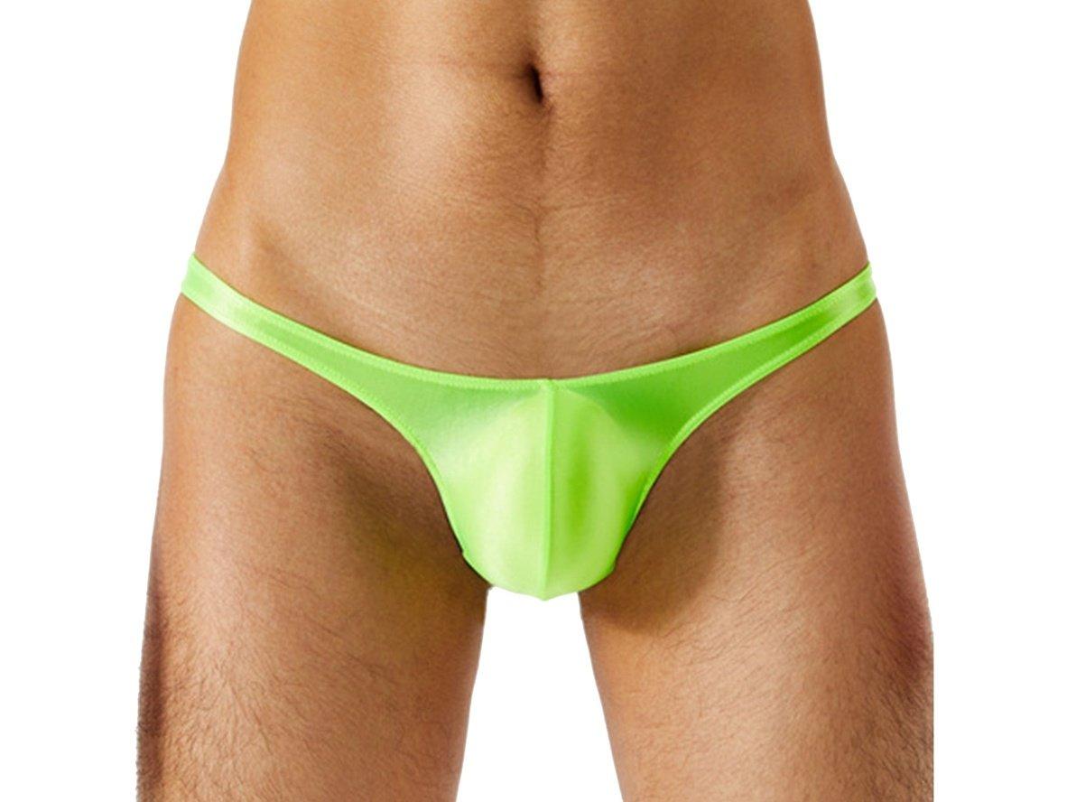 Aqua Lust -Glossy Gay Swim Thong