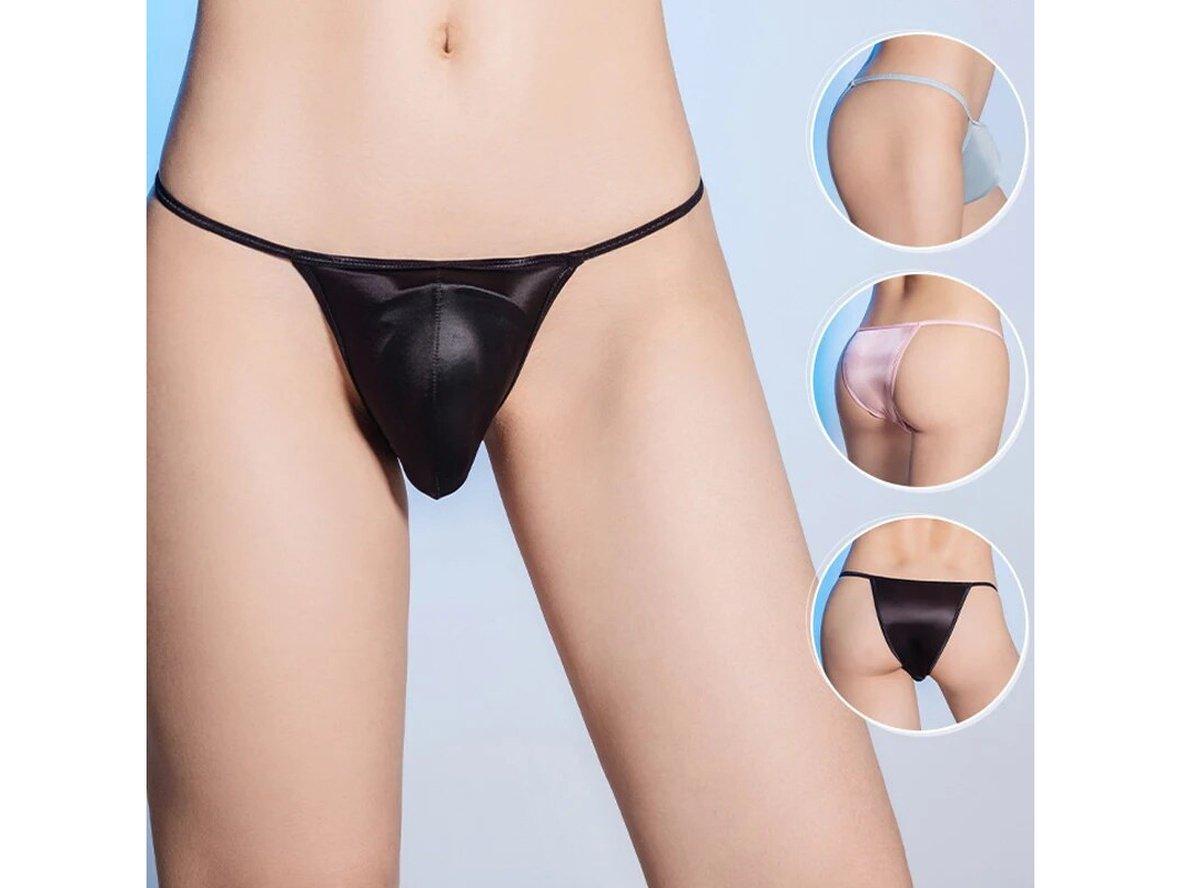 Cheek Flash - Glossy Gay Thong