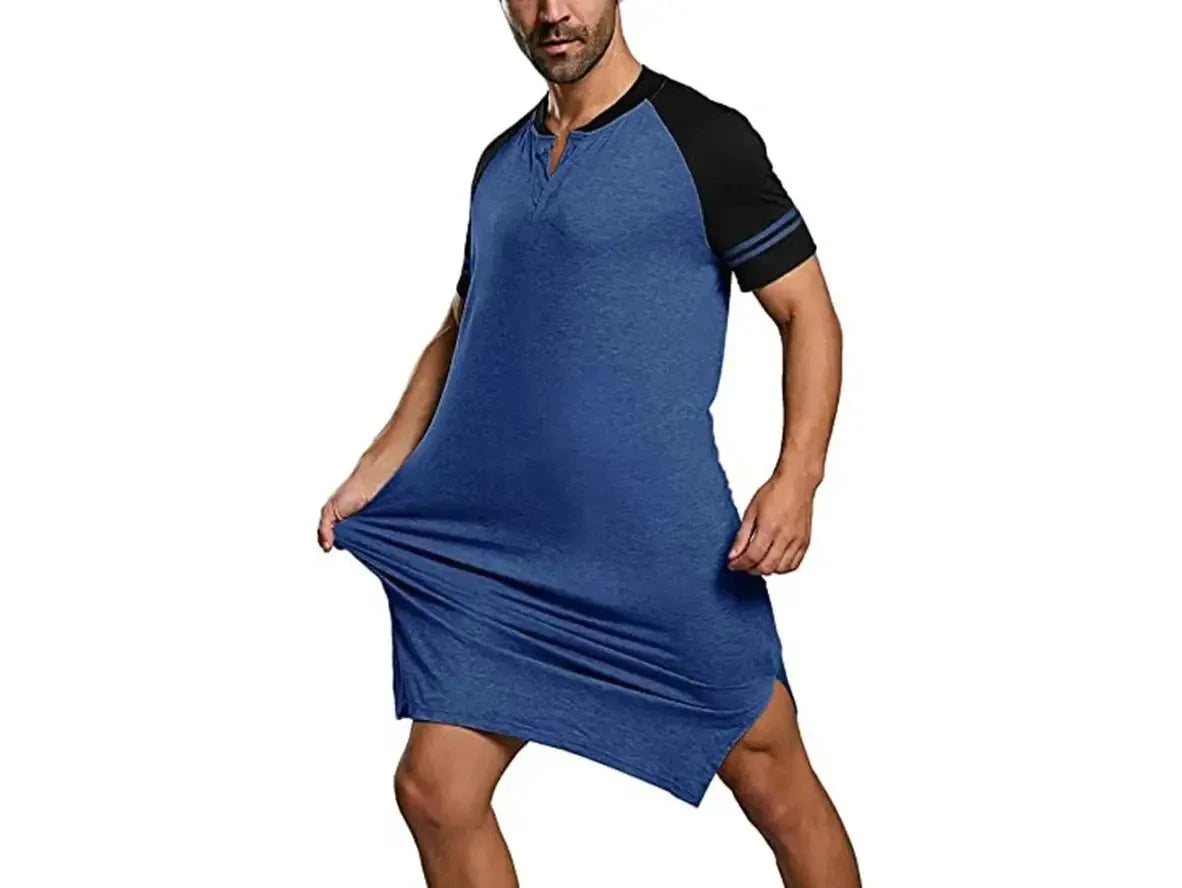 Cozy Drift – Short Sleeve Gay Loungewear