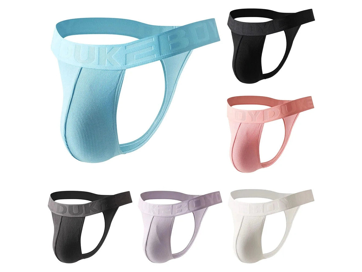 Duke Boy – Ribbed Contour Gay Thong