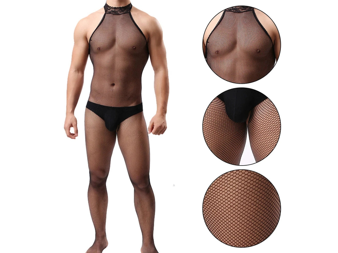 Gay Bodystockings | Fantasy Open Crotch Lingerie