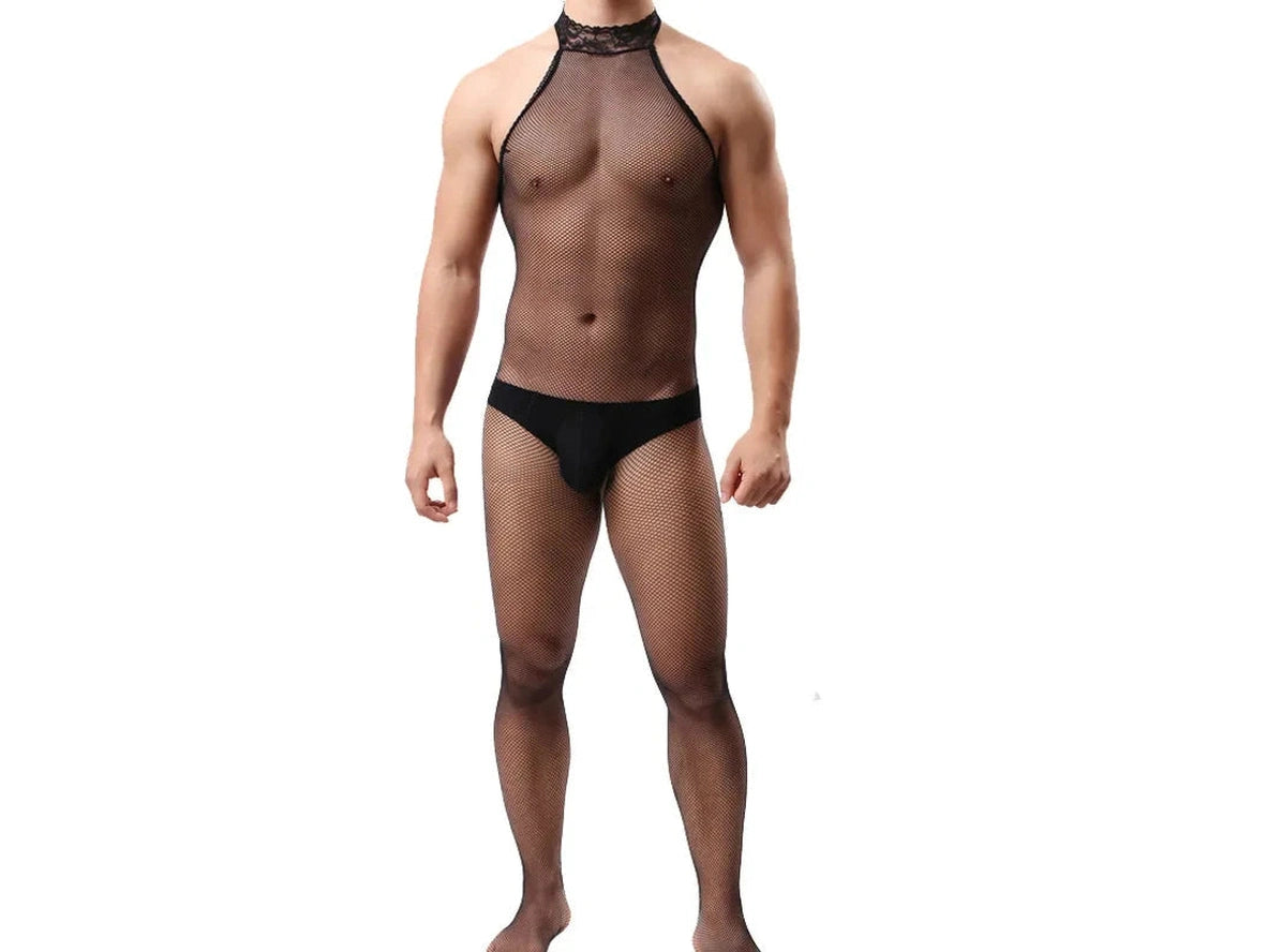 Gay Bodystockings | Fantasy Open Crotch Lingerie