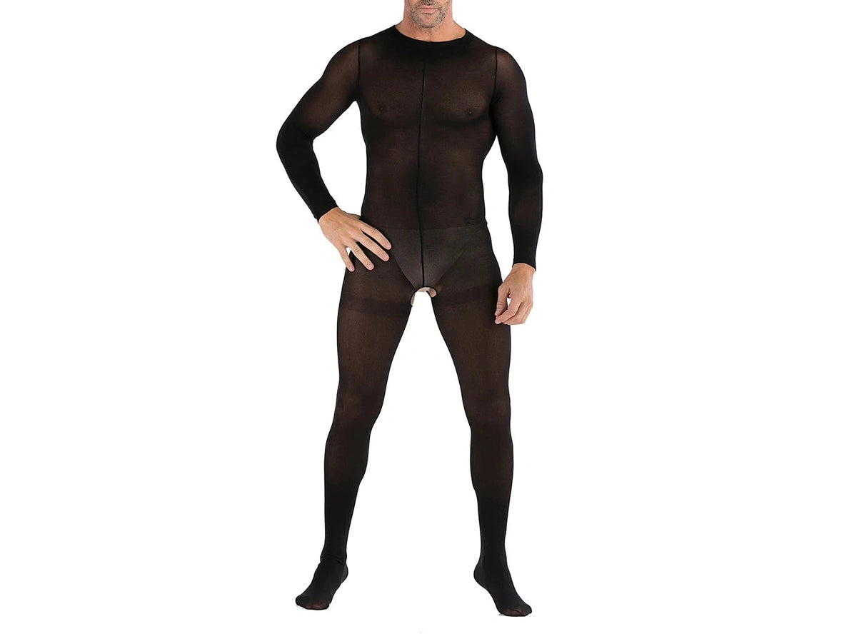 Gay Bodystockings | Seamless Long Sleeve Bodysuit