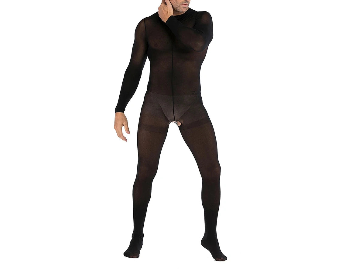 Gay Bodystockings | Seamless Long Sleeve Bodysuit