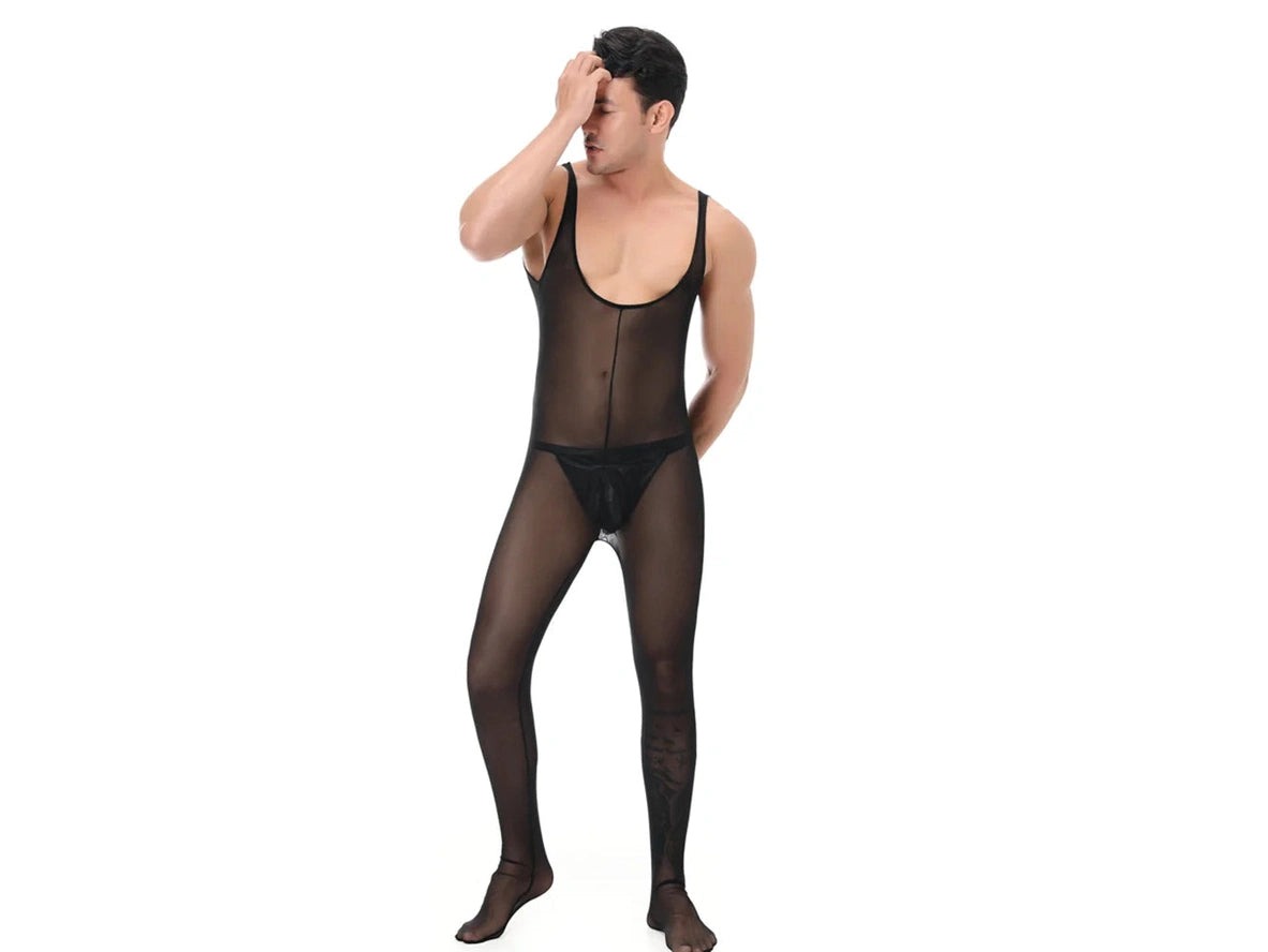 Gay Bodystockings | Sexy Gay Sheer Bodysuit