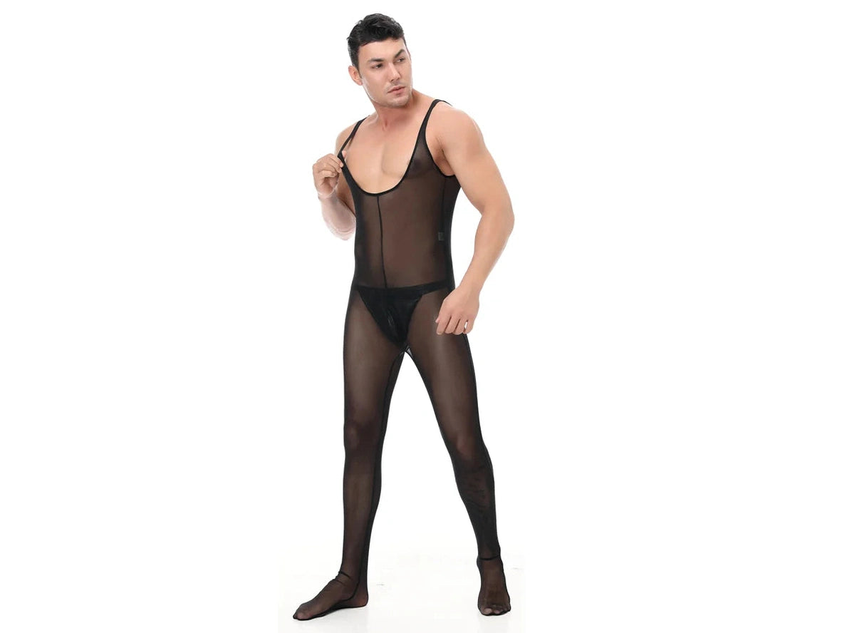 Gay Bodystockings | Sexy Gay Sheer Bodysuit