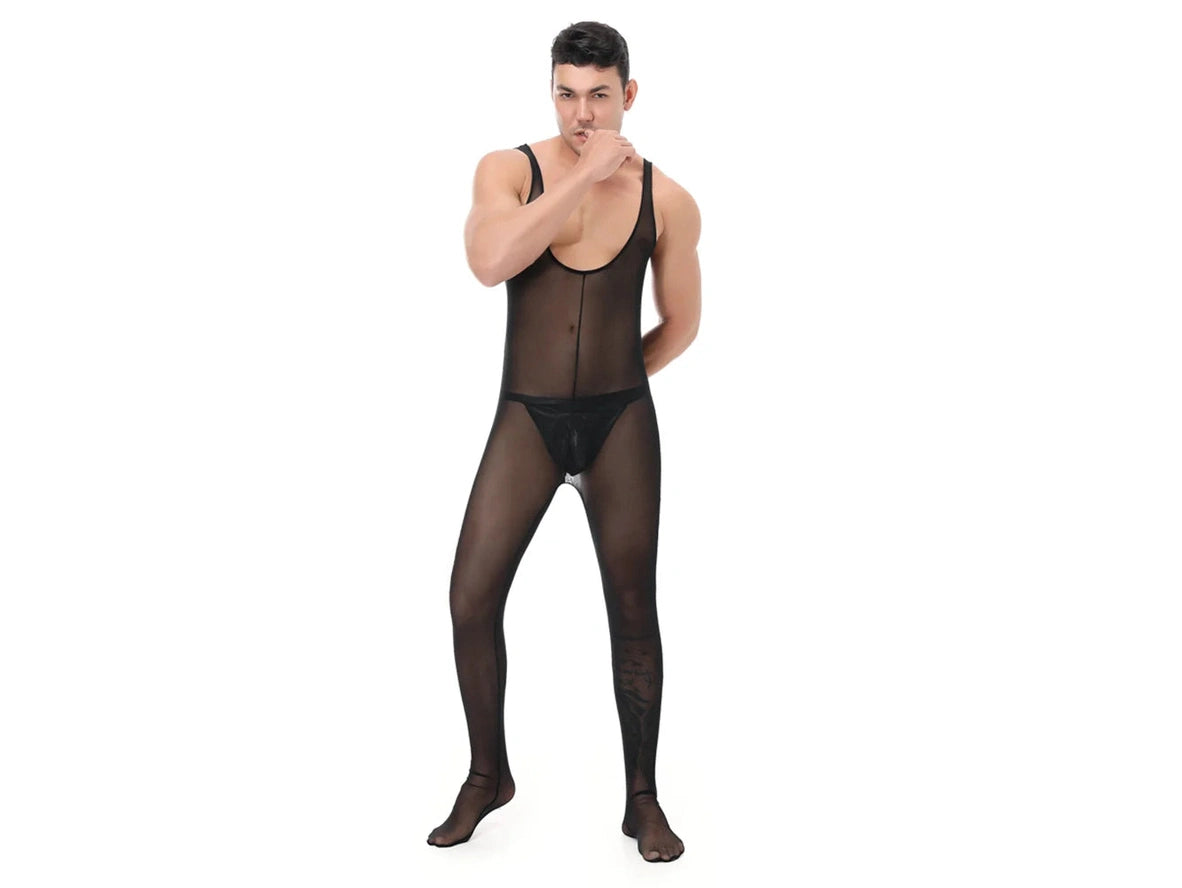 Gay Bodystockings | Sexy Gay Sheer Bodysuit