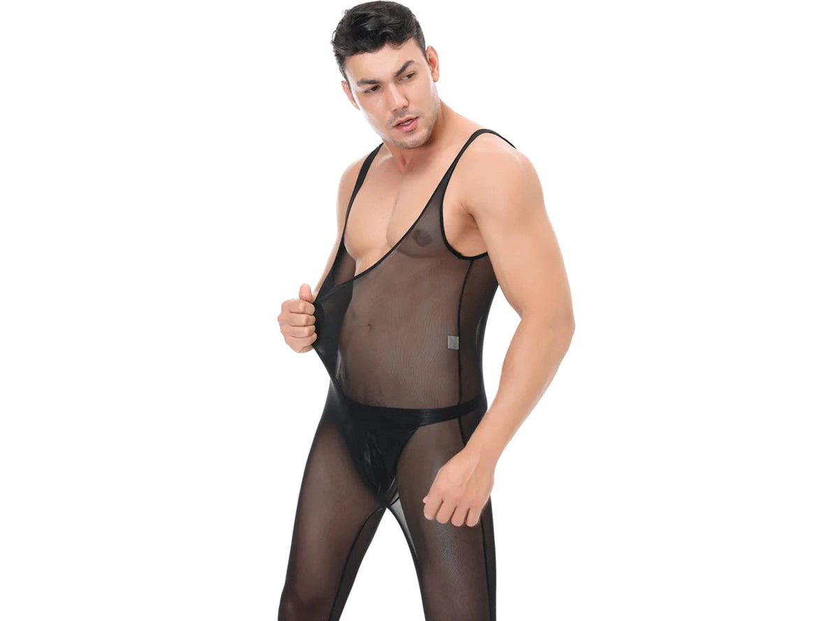 Gay Bodystockings | Sexy Male Sheer Bodysuit