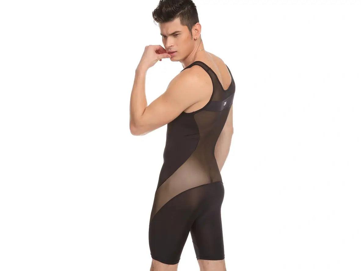 Gay Bodysuit | Mesh See-Through Sexy Bodysuit