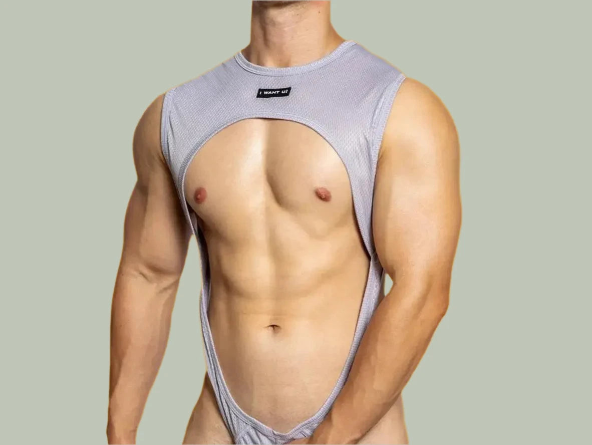 Gay Bodysuits | D.M Collection &quot;I want u!&quot; Bodysuit