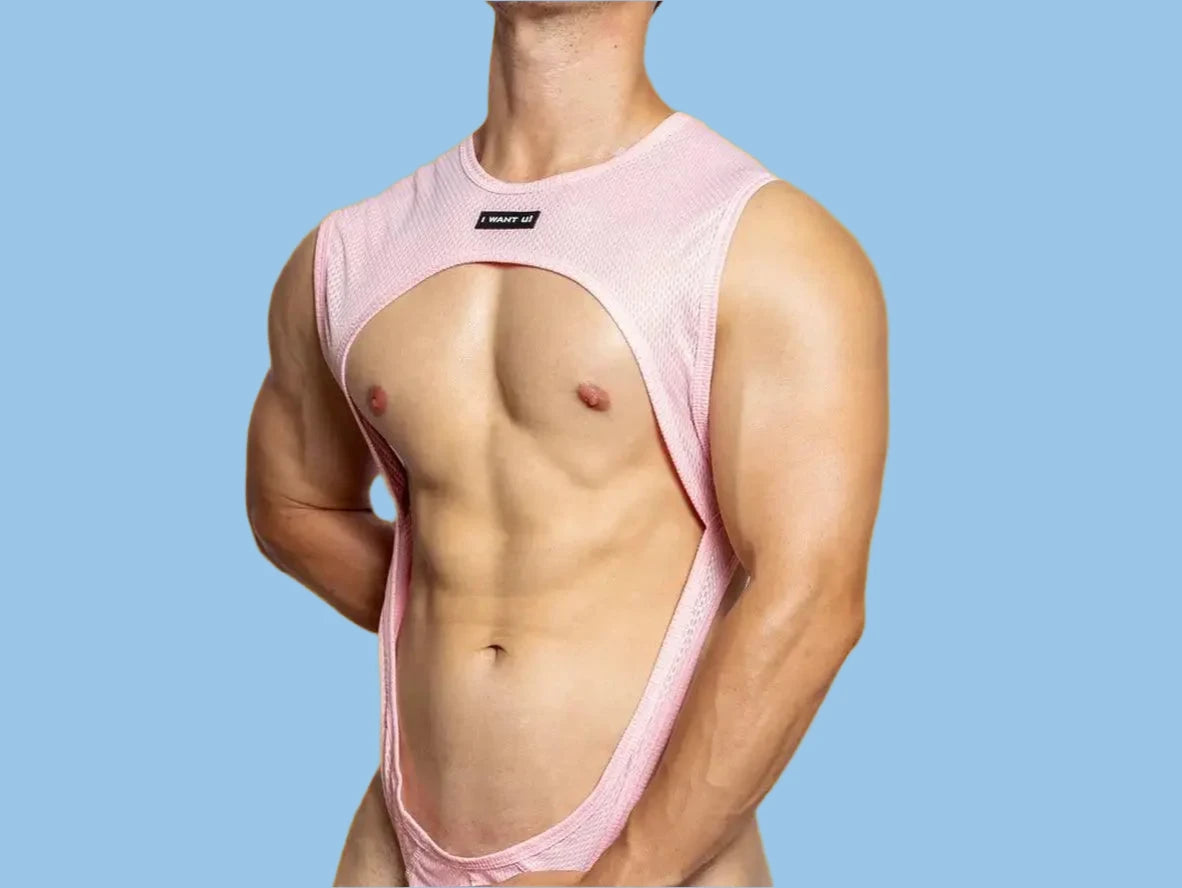 Gay Bodysuits | D.M Collection &quot;I want u!&quot; Bodysuit