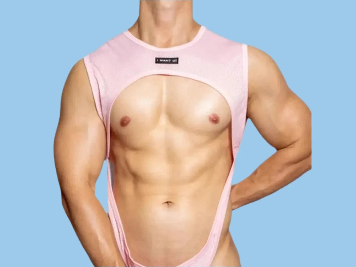 Gay Bodysuits | D.M Collection &quot;I want u!&quot; Bodysuit