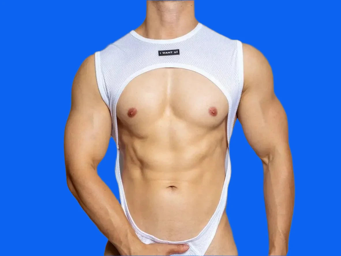 Gay Bodysuits | D.M Collection &quot;I want u!&quot; Bodysuit