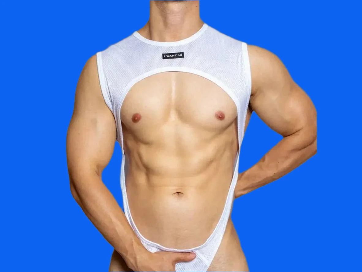 Gay Bodysuits | D.M Collection &quot;I want u!&quot; Bodysuit