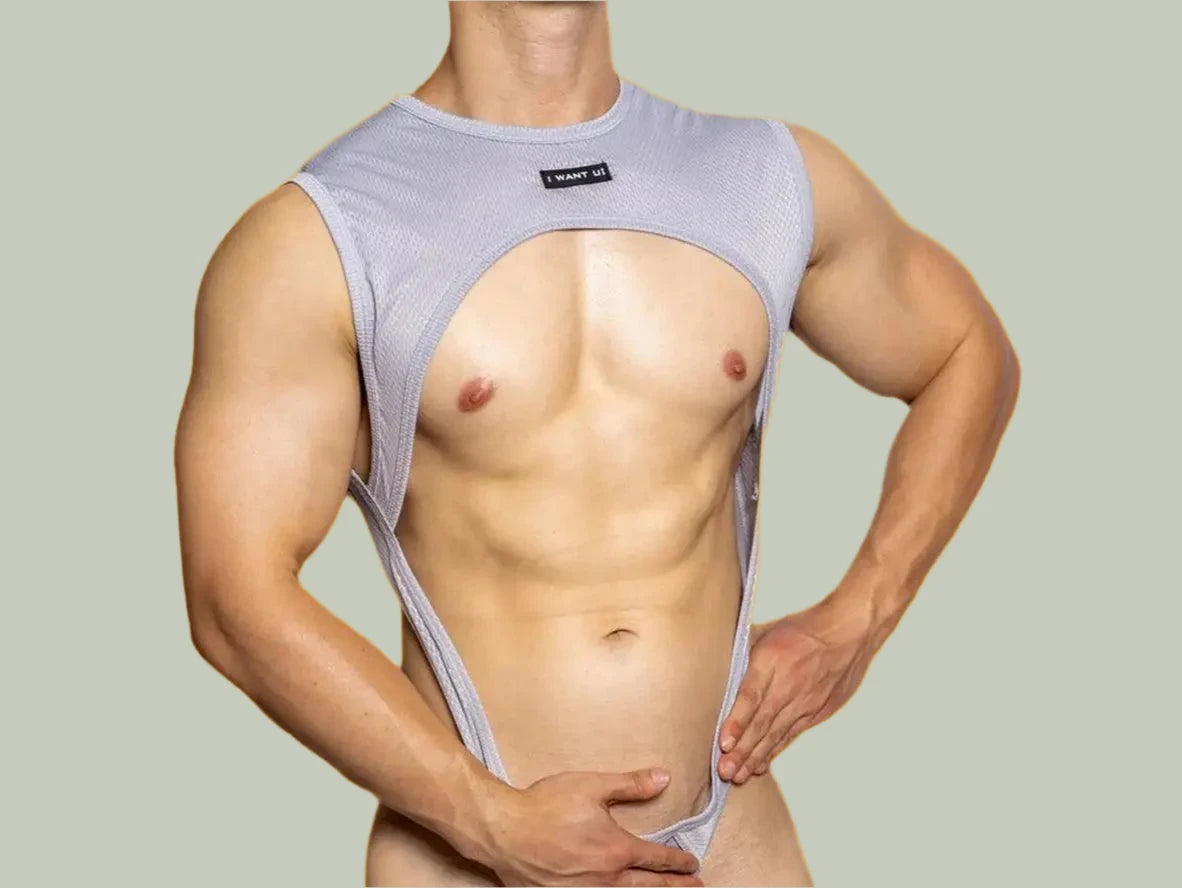 Gay Bodysuits | D.M Collection &quot;I want u!&quot; Bodysuit