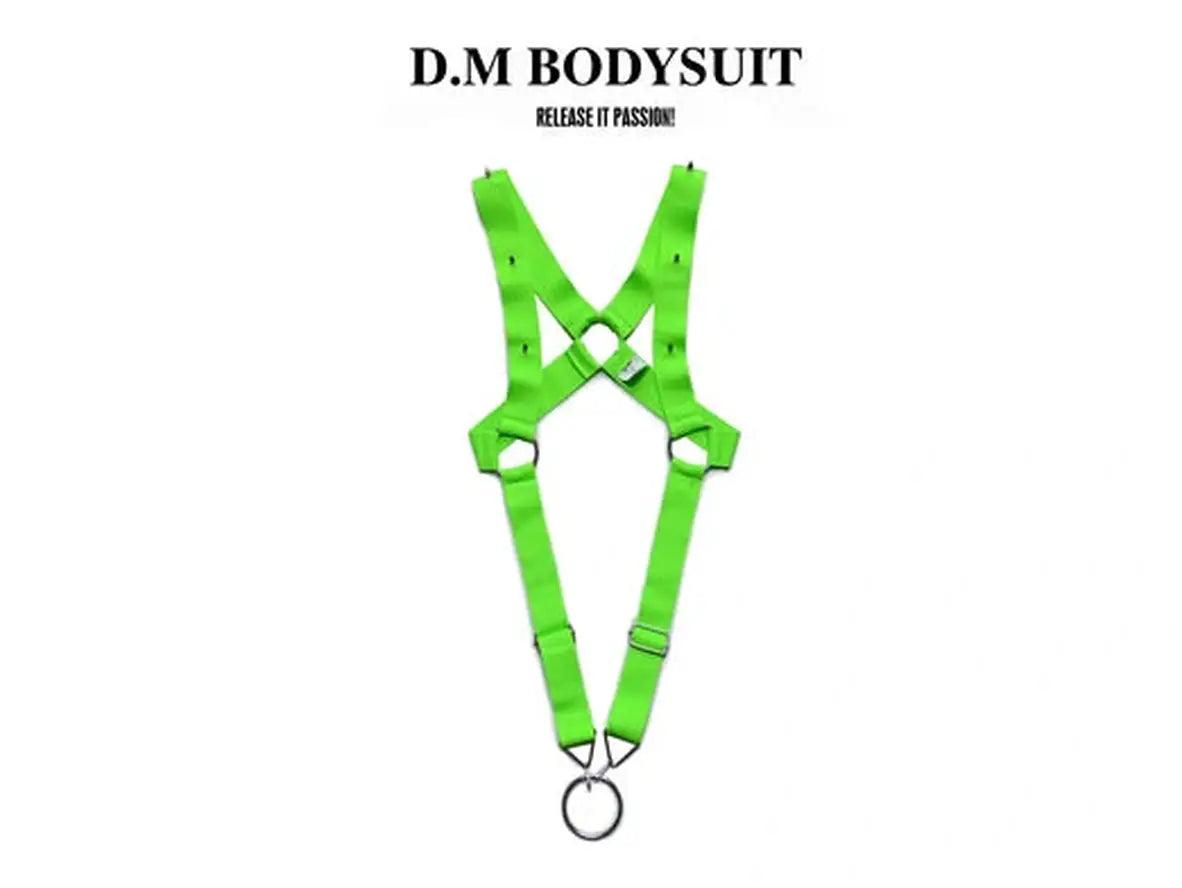 Gay Bodysuits | D.M Sexy Harness Belt Ring Bodysuit
