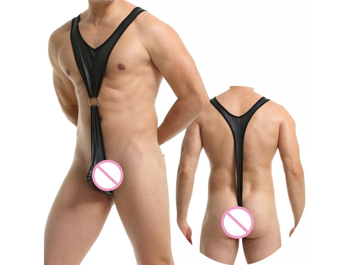 Gay Bodysuits | Daring Faux Leather Bodysuits