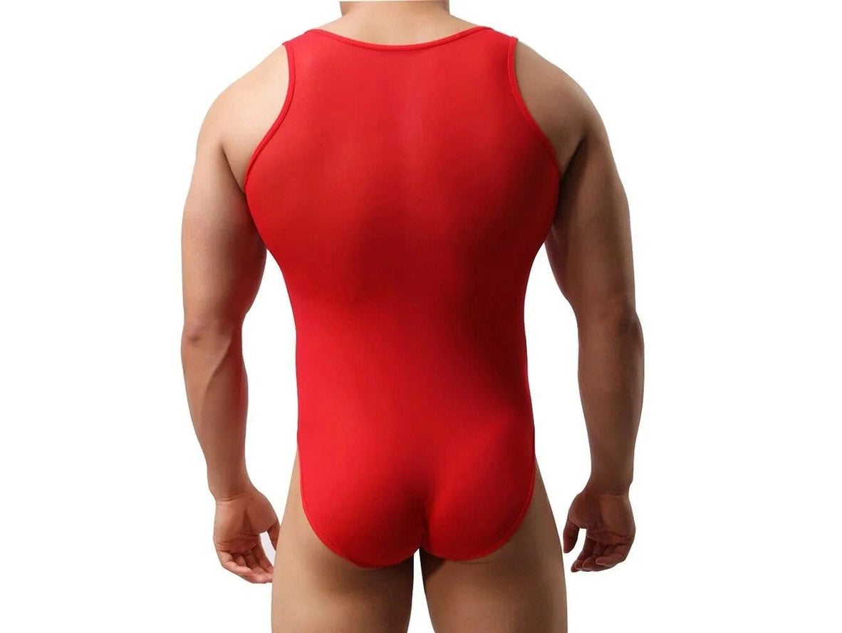 Gay Bodysuits | Mesh See-Through Loungewear