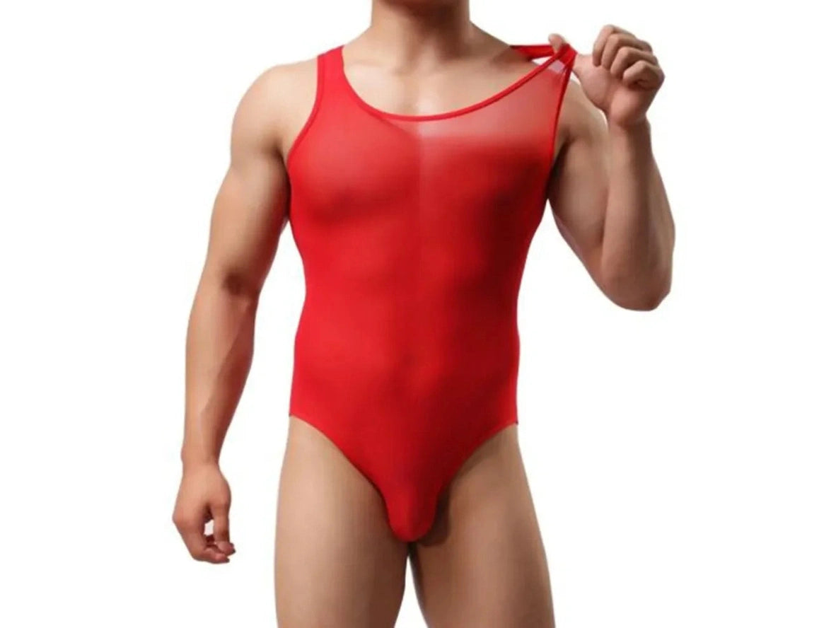 Gay Bodysuits | Mesh See-Through Loungewear