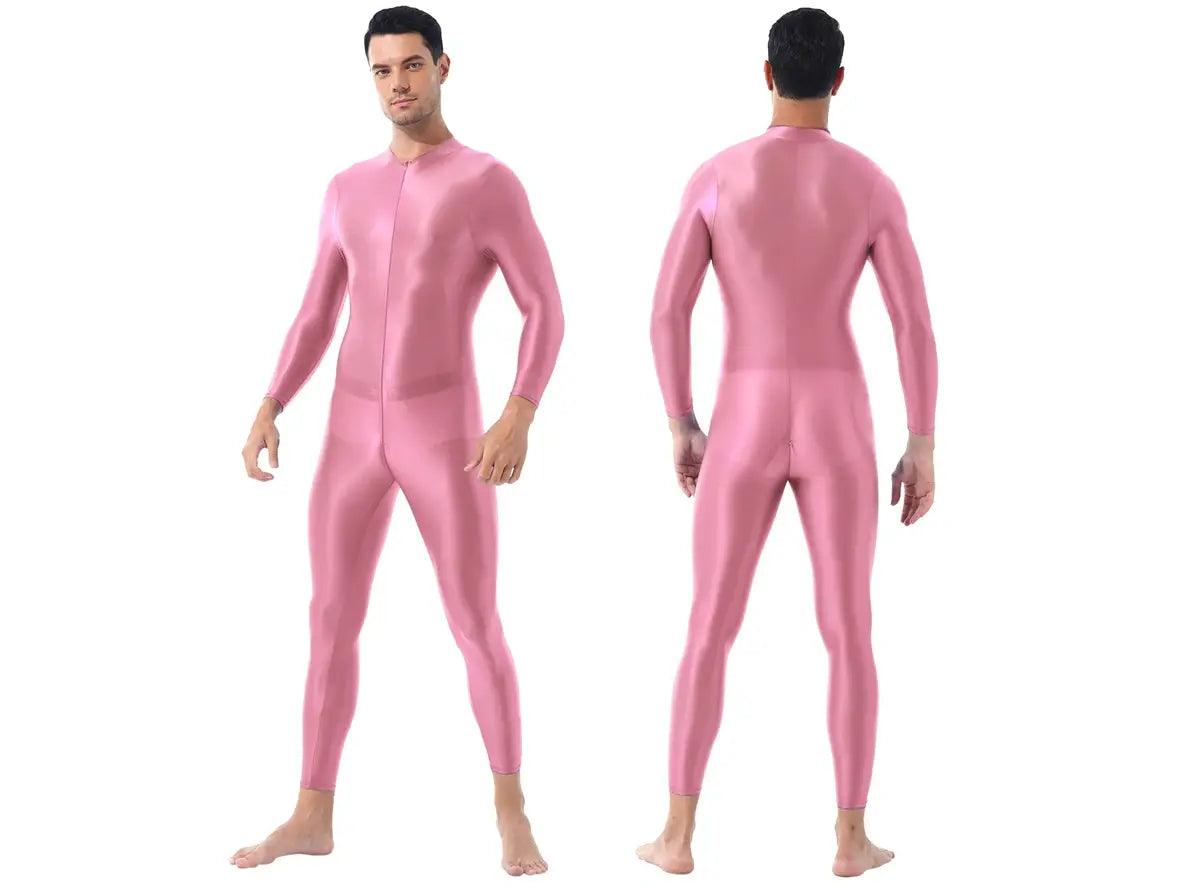 Gay Bodysuits | Sexy Ankle Length Zipper Bodystocking