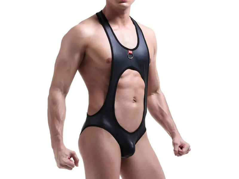 Gay Bodysuits | Sexy Open Butt Wrestling Bodysuit