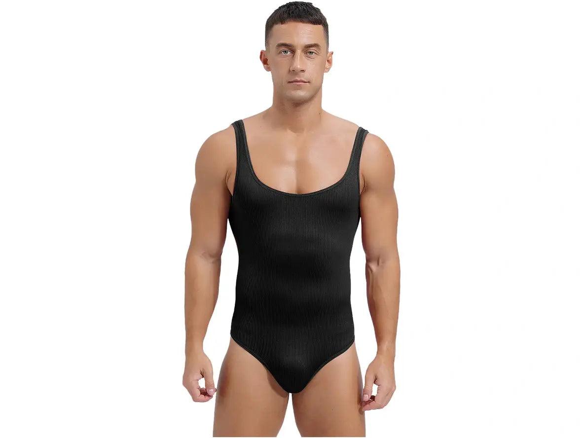 Gay Bodysuits | Sleeveless Slim Fit Sport Bodysuit