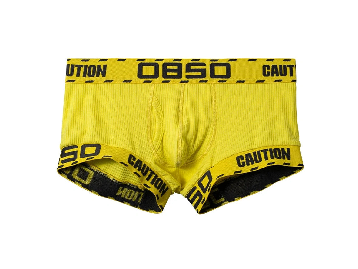 Gay Boxer Briefs | 0850 Threaded Cotton Sport Boxer Briefs
