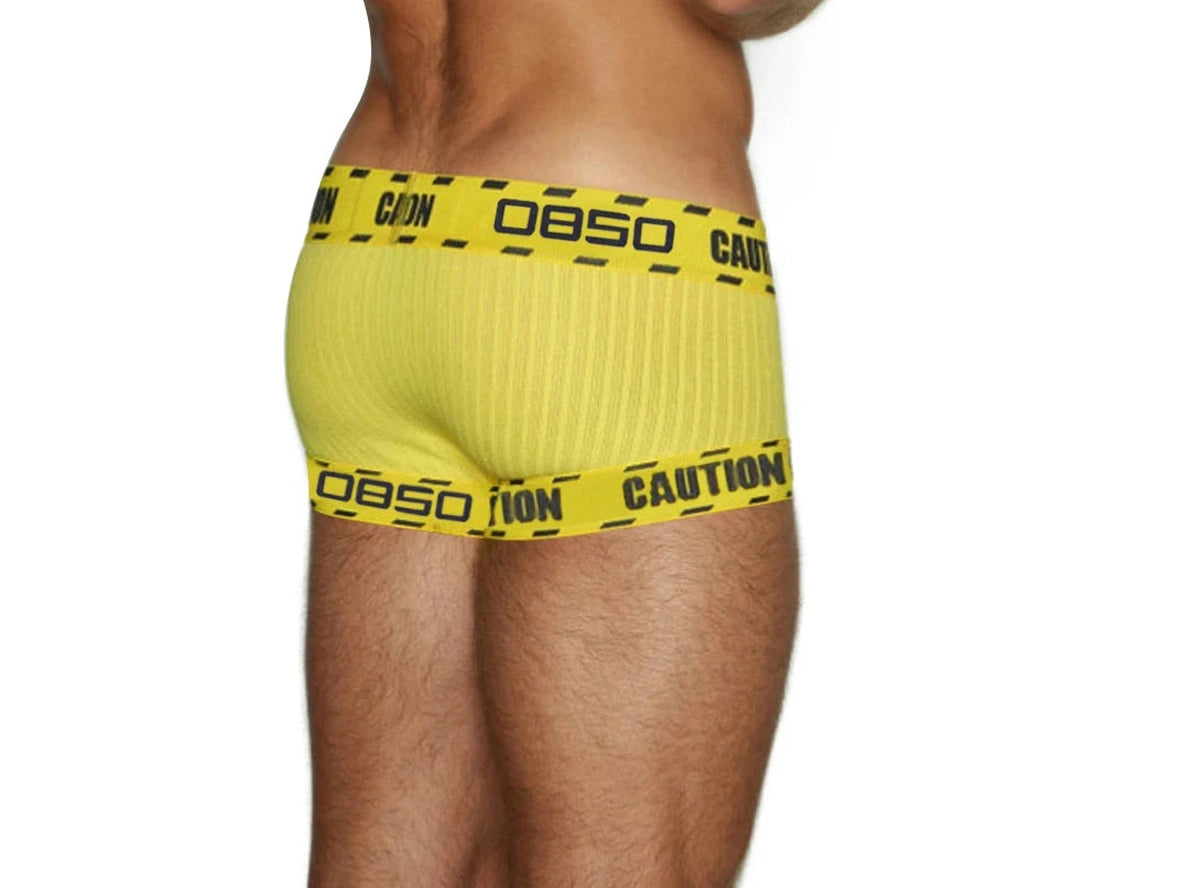 Gay Boxer Briefs | 0850 Threaded Cotton Sport Boxer Briefs