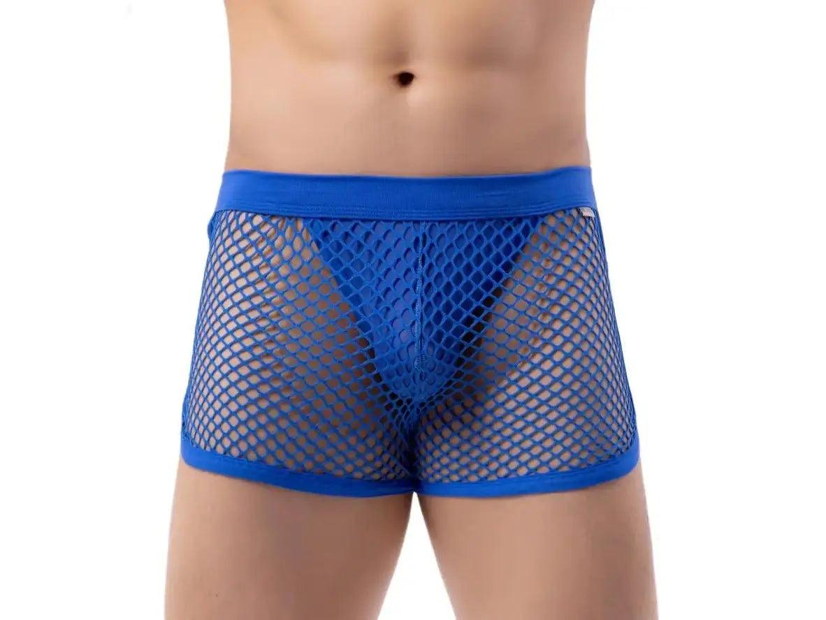 Gay Boxer Briefs | BRAVE PERSON Sexy Mesh Boxer Briefs