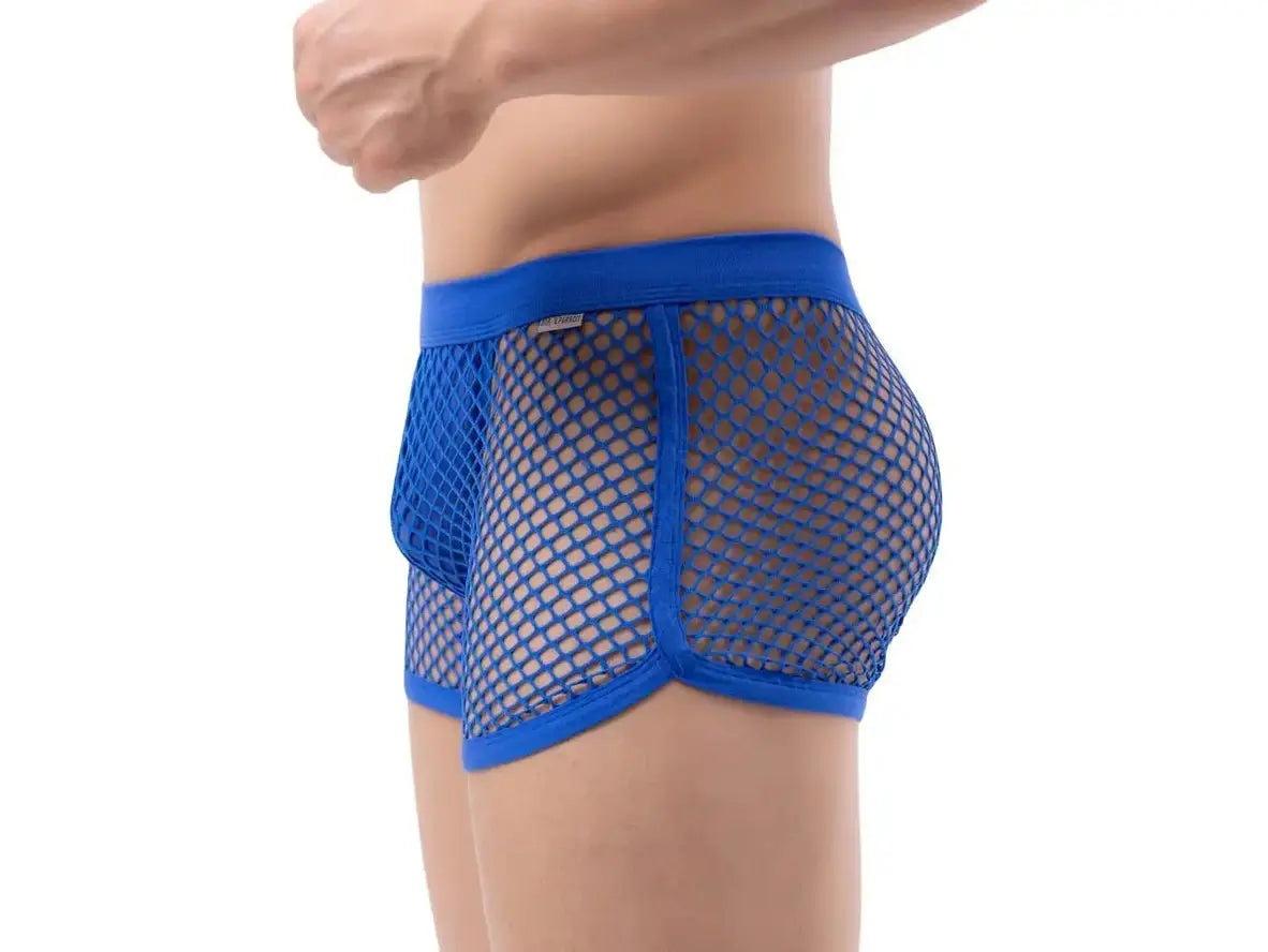 Gay Boxer Briefs | BRAVE PERSON Sexy Mesh Boxer Briefs