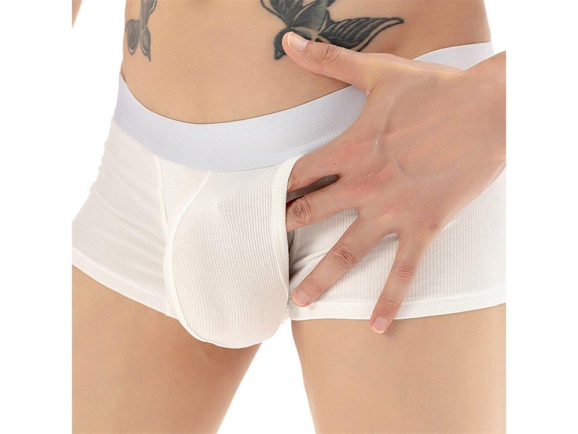Gay Boxer Briefs | Bulge Enhancing Pouch Soft Boxers