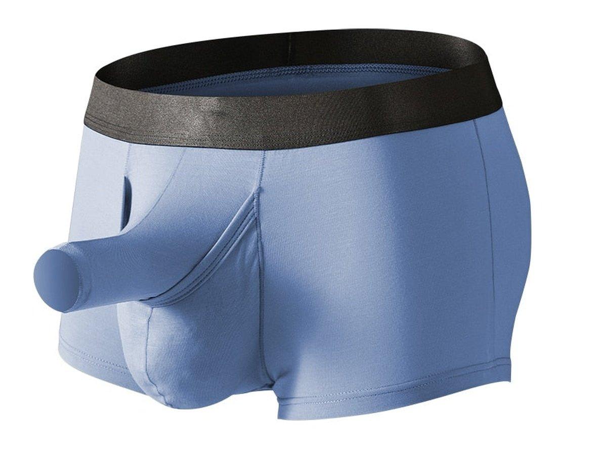 Gay Boxer Briefs | CLEVER-MENMODE Underwear Long Pouch Boxer Briefs