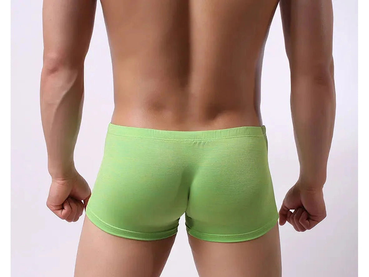 Gay Boxer Briefs | Colorful Mid-Rise Supportive Pouch Boxer Briefs