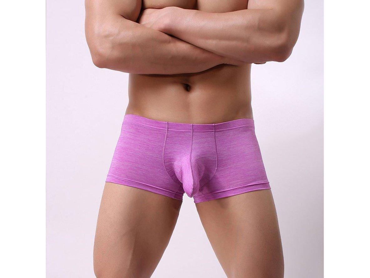 Gay Boxer Briefs | Colorful Mid-Rise Supportive Pouch Boxer Briefs