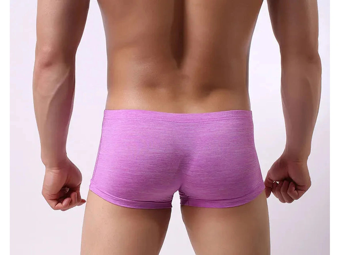 Gay Boxer Briefs | Colorful Mid-Rise Supportive Pouch Boxer Briefs