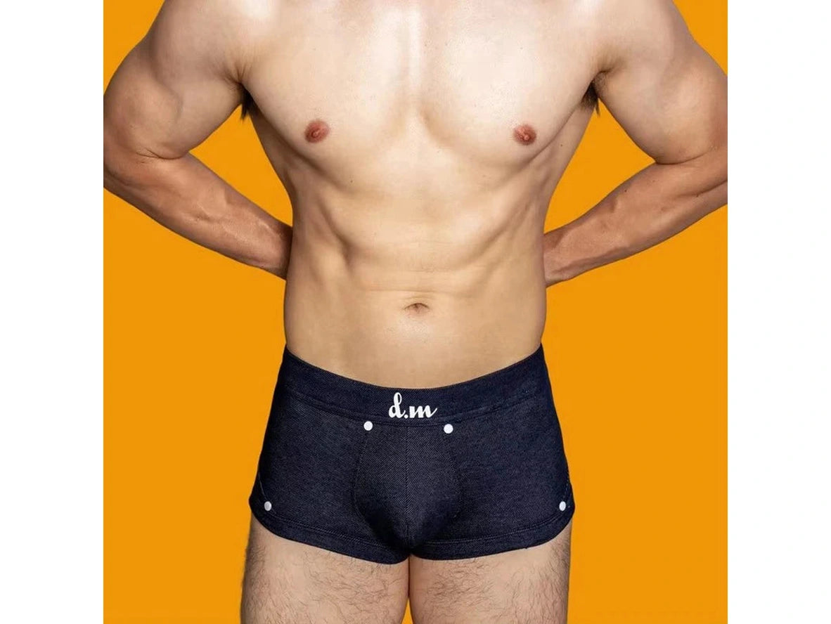 Gay Boxer Briefs | D.M Button Boxer Briefs