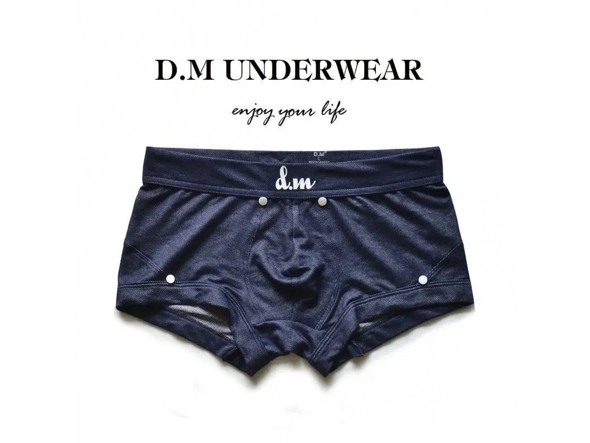 Gay Boxer Briefs | D.M Button Boxer Briefs