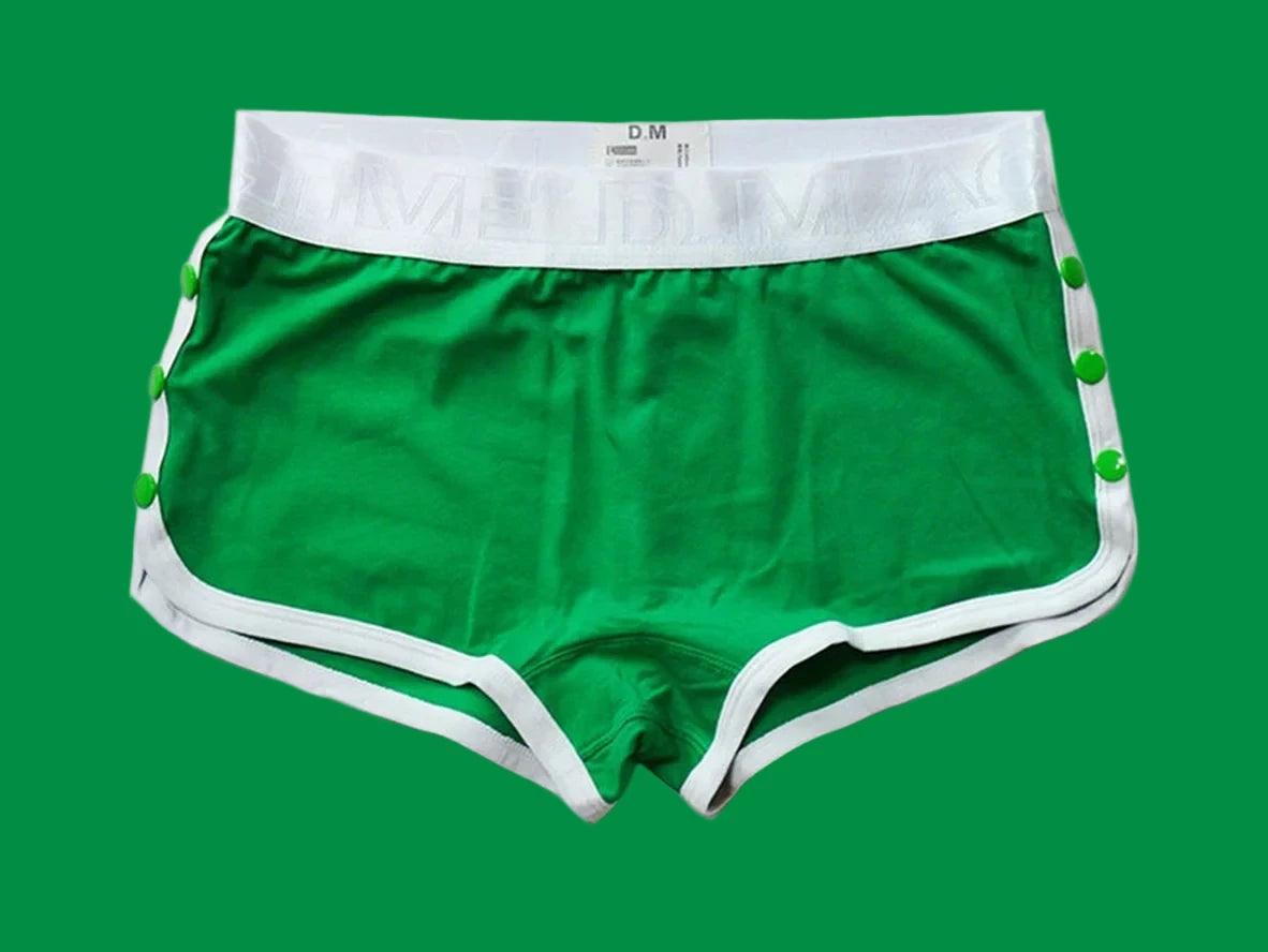 Gay Boxer Briefs | D.M Easy Access Side Button Boxer Briefs