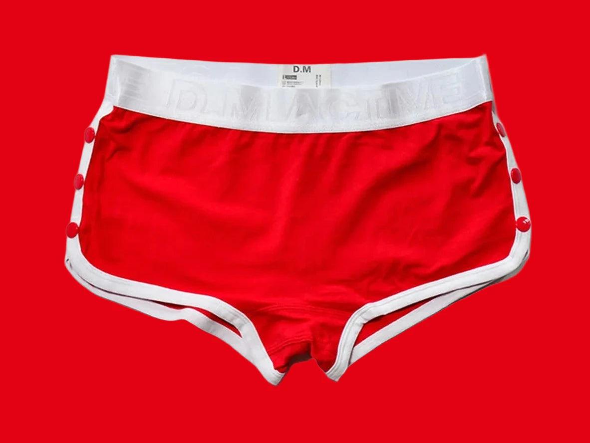 Gay Boxer Briefs | D.M Easy Access Side Button Boxer Briefs