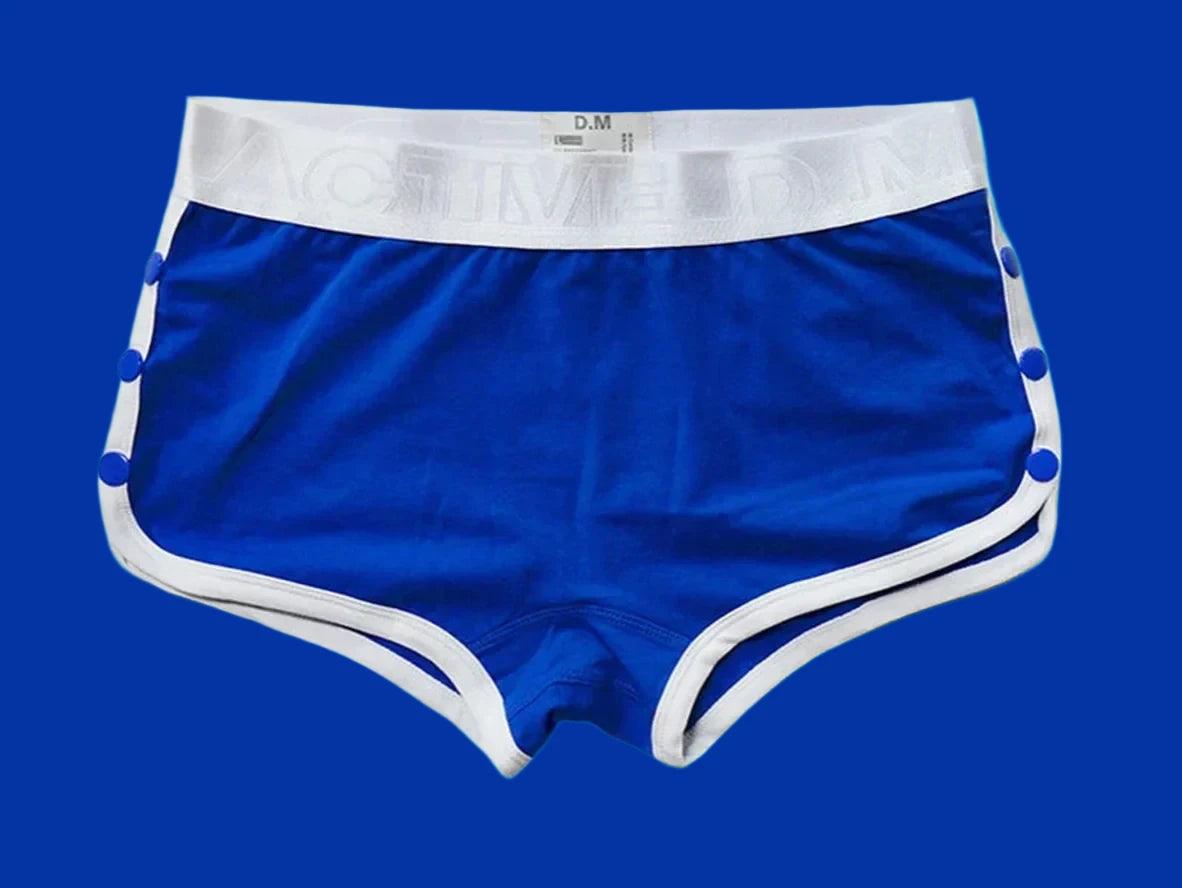 Gay Boxer Briefs | D.M Easy Access Side Button Boxer Briefs