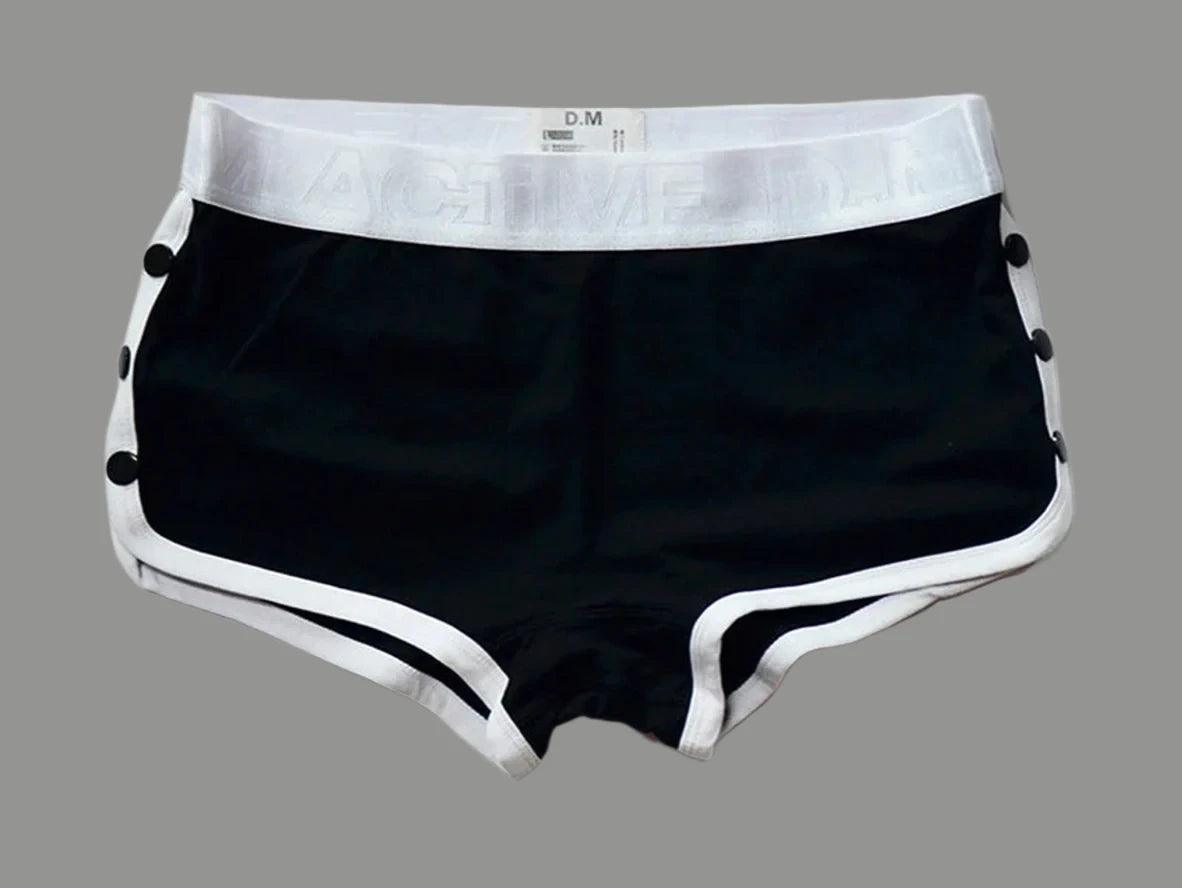 Gay Boxer Briefs | D.M Easy Access Side Button Boxer Briefs