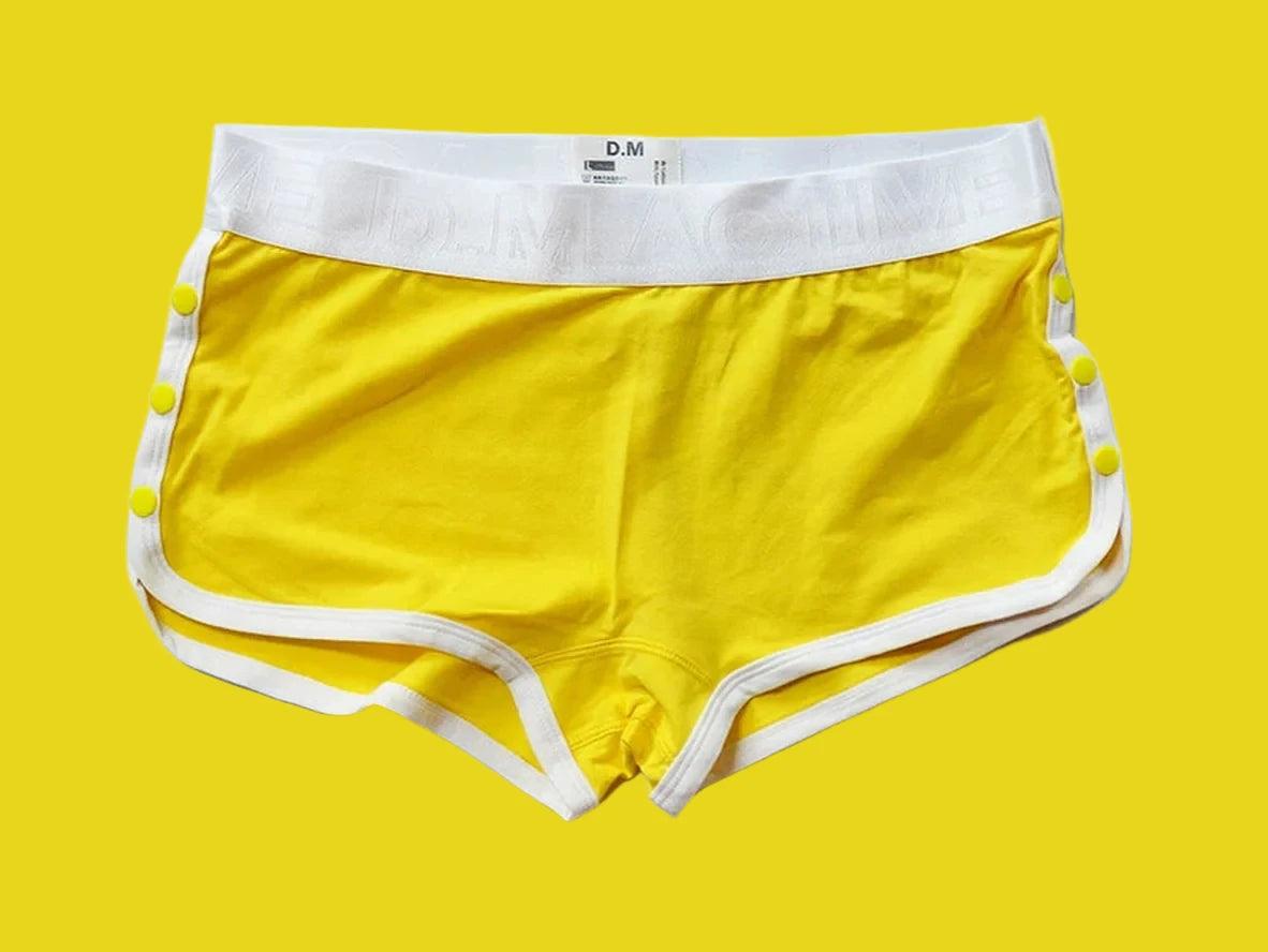 Gay Boxer Briefs | D.M Easy Access Side Button Boxer Briefs